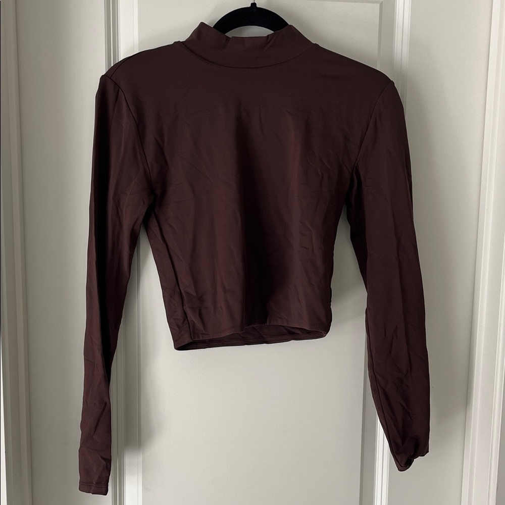 Babaton Chocolate Long Sleeve Tee